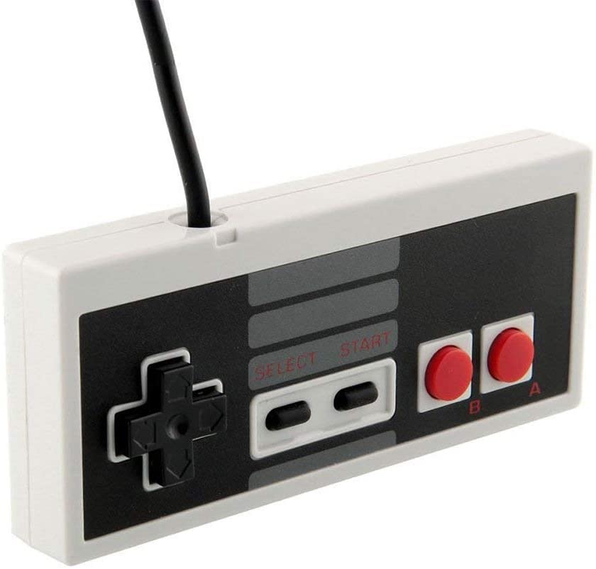 Original Nintendo NES Controller - 2 Pack Classic Gamepad for NES Console | Retro Gaming Accessories for Classic Nintendo Entertainment System | Perfect for Home Gaming & Collector's Display