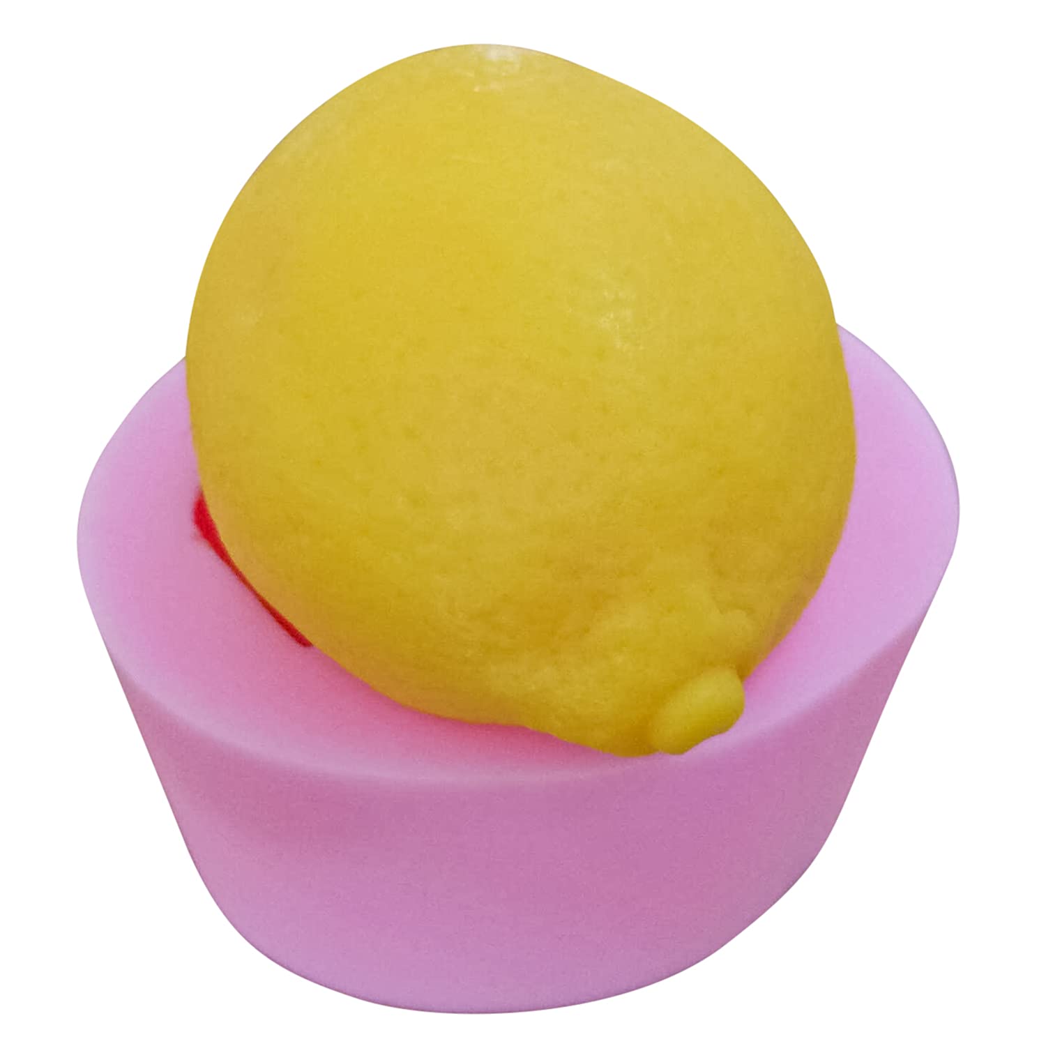 Premium Lemon-Shaped Silicone Molds for Soap, Candles, Resin & DIY Crafts - Perfect for Home Decor, Bath Bombs, and Handmade Gifts