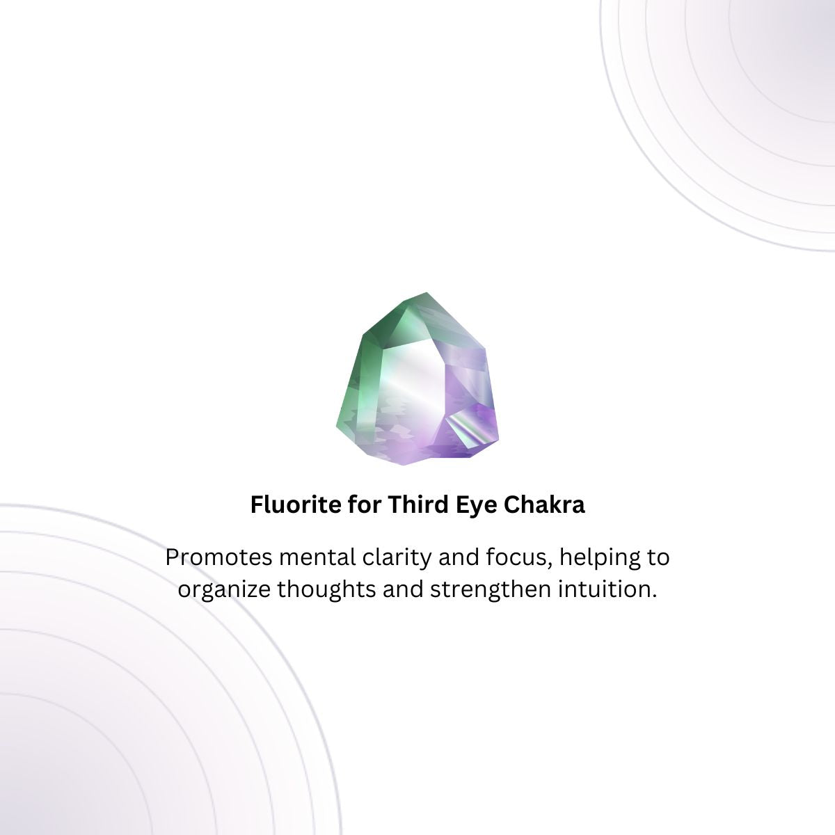 Fluorite Bead Bracelet for Clarity & Focus - Natural Crystal Healing Jewelry for Meditation, Stress Relief & Positive Energy - Perfect for Yoga, Spiritual Practice & Everyday Wear