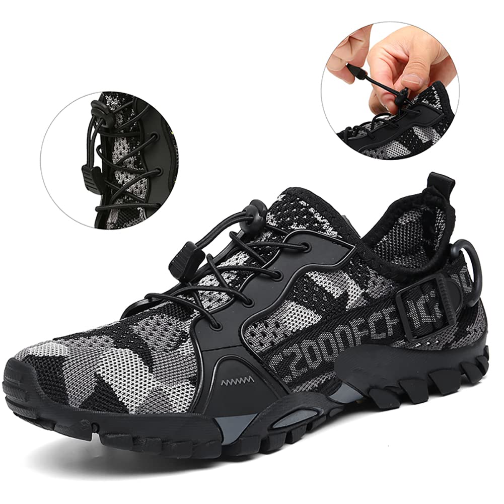 **Men's & Women's Quick-Drying Water Shoes for Hiking, Beach, Travel & Outdoor Activities – Lightweight Aqua Shoes for Trekking, Walking & Climbing**    *(Perfect for Swimming, Kayaking, Snorkeling & Water Sports)*
