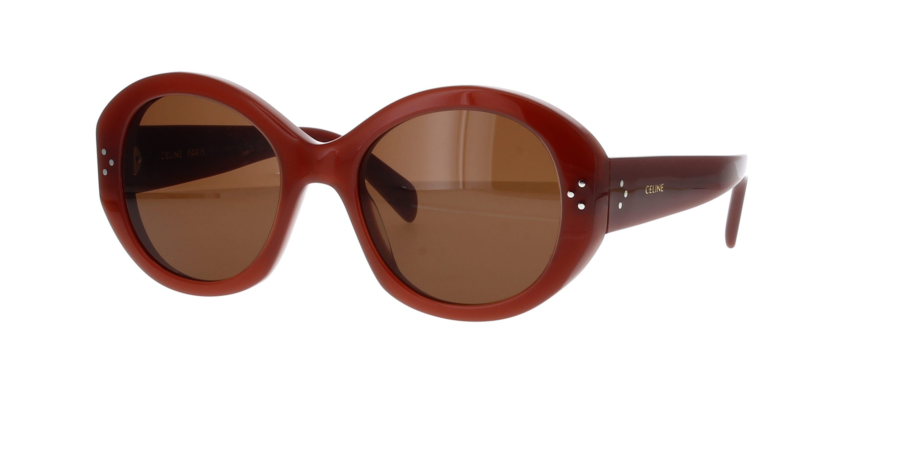 Shiny Milky Burgundy/Brown