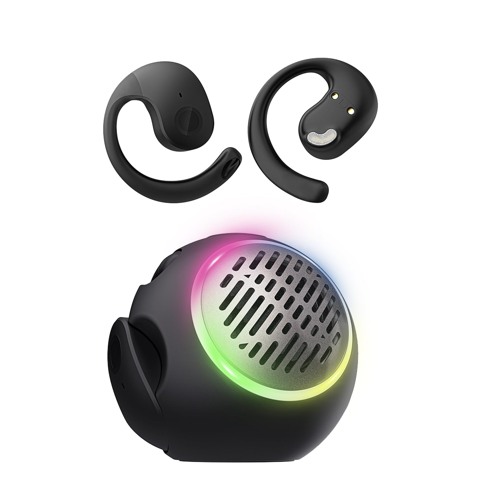 Open Ear Bluetooth Headphones for Kids - Wireless Over Ear Earbuds, Waterproof Mini Portable Speaker with Bone Conduction Technology (5.4 Bluetooth) - Perfect for Running, Cycling & Outdoor Activities