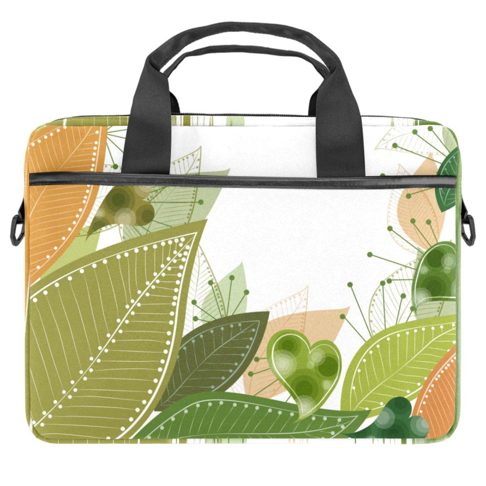 Stylish Unisex Laptop Messenger Bag for 14 Inch Notebook - Waterproof Shoulder Bag for Women & Men with Colorful Patterns - Perfect for Work, School & Travel