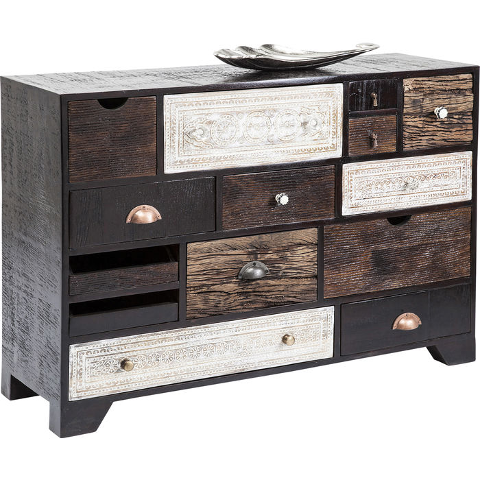 Finca 14-Drawer Dresser - Solid Wood Bedroom Storage Organizer for Clothes, Linens & Accessories | Perfect for Master Bedroom, Guest Room & Dorm Organization