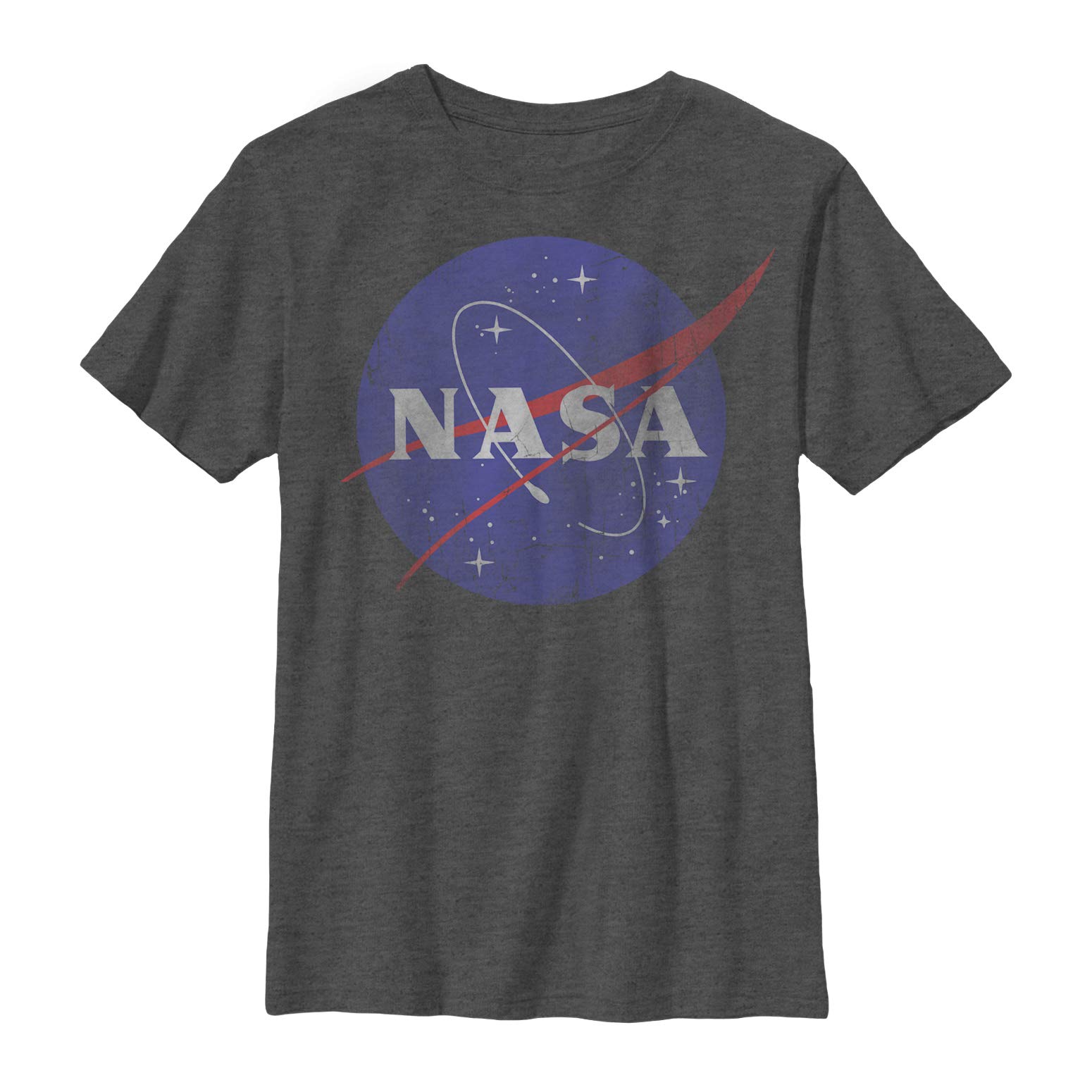 NASA Logo Boys T-Shirt - Space Themed Kids Tee for Play & School