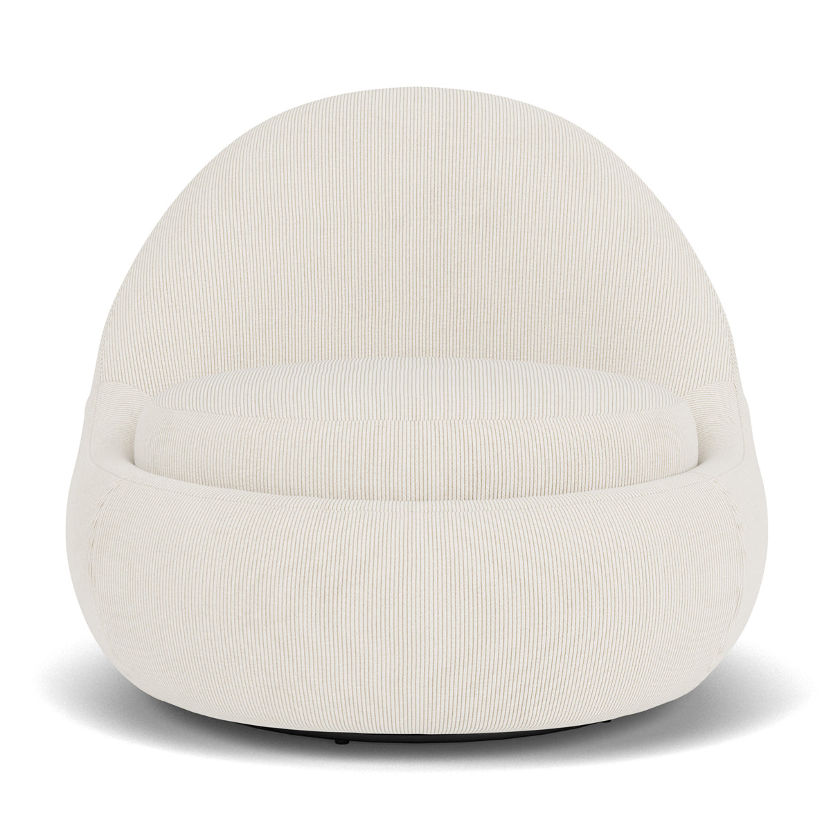 Babette Velvet Swivel Armchair - Modern Accent Chair with 360° Rotation for Living Room, Bedroom & Office - Soft Upholstered Lounge Chair for Home Decor