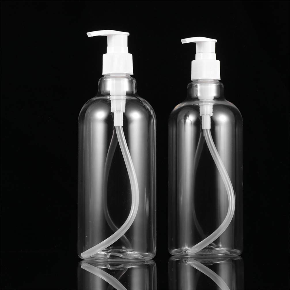 Cabilock 3-Piece Shampoo Dispenser Bottles Set - Leak-Proof Travel Shampoo Containers for Toiletries, Bathroom & Gym Essentials (Great for Shower, Camping & Air Travel)