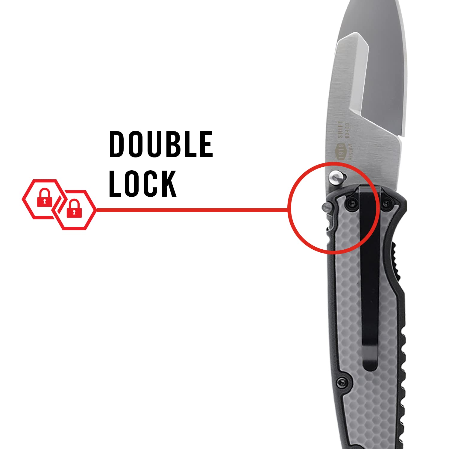 Coast SHIFT EDC Pocket Knife with Replaceable Blades - Compact Folding Knife for Everyday Carry, Outdoor Adventures & Survival Gear