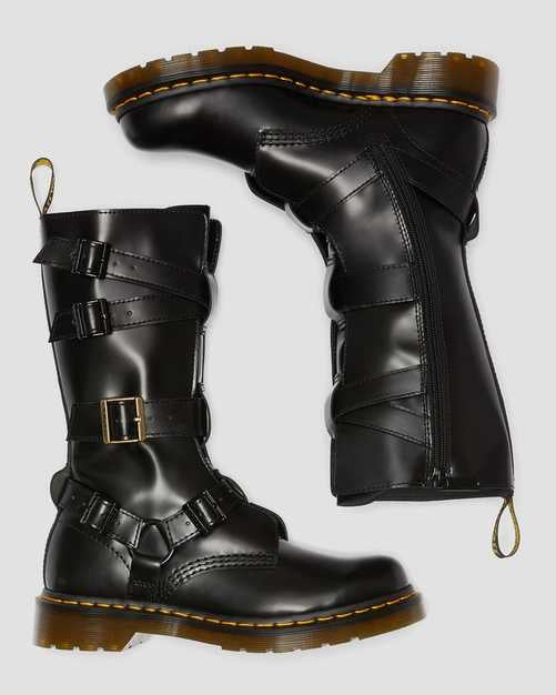 Blake Tall Black Buttero Leather Boots - Premium Italian Leather Ankle Boots for Men | Perfect for Casual Wear, Office & Outdoor Adventures
