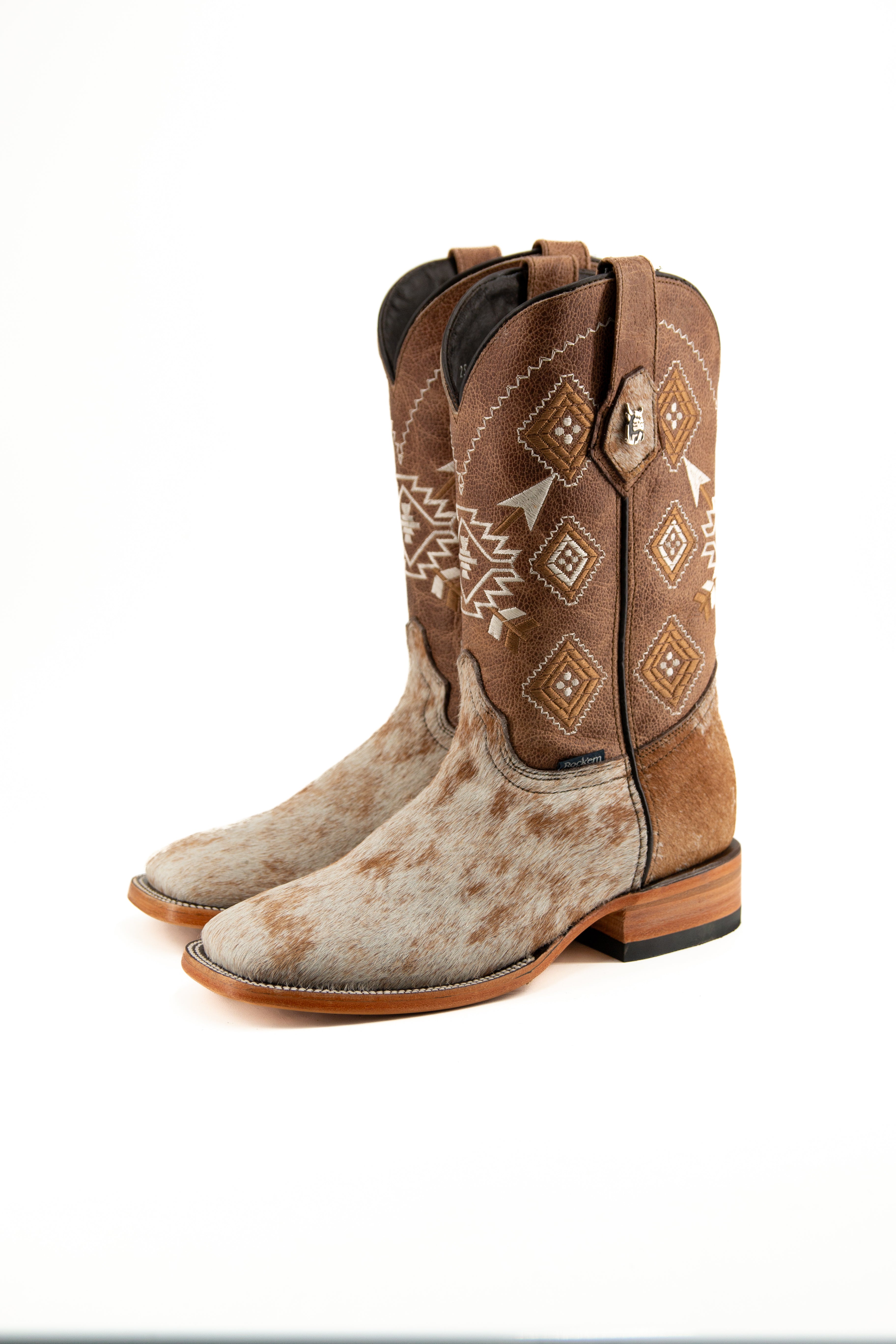 Men's Size 6 Genuine Cowhide Western Cowboy Boots - Durable & Comfortable for Rodeo, Country Dancing & Everyday Wear