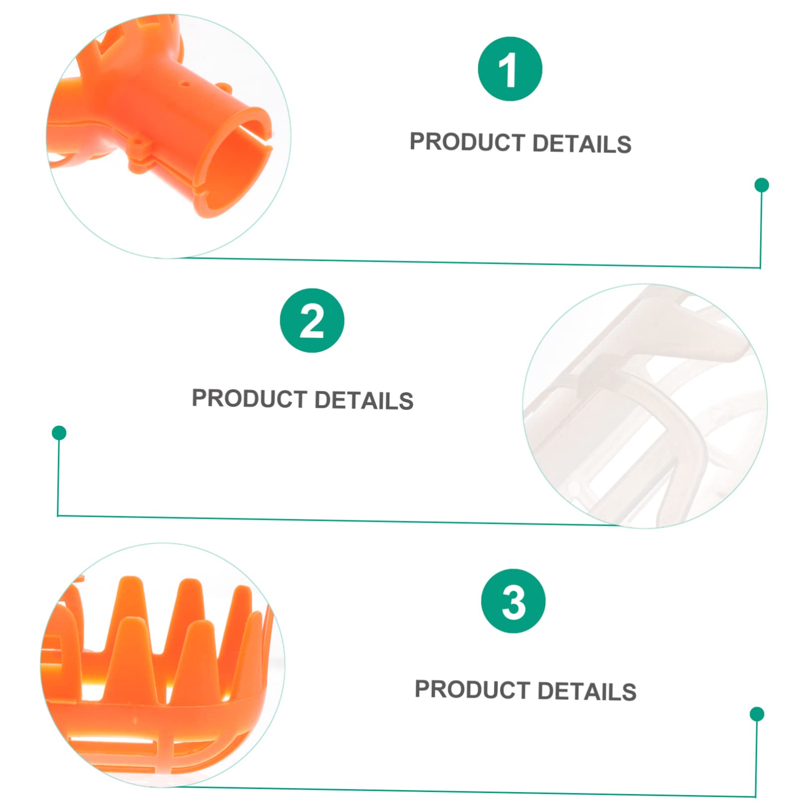 2-Pack Plastic Fruit Picker Tool - Lightweight Orchard Harvesting Basket for Jujube, Persimmon, Mango & More - Easy Reach Fruit Collector for Home Garden, Farm & Backyard Harvesting