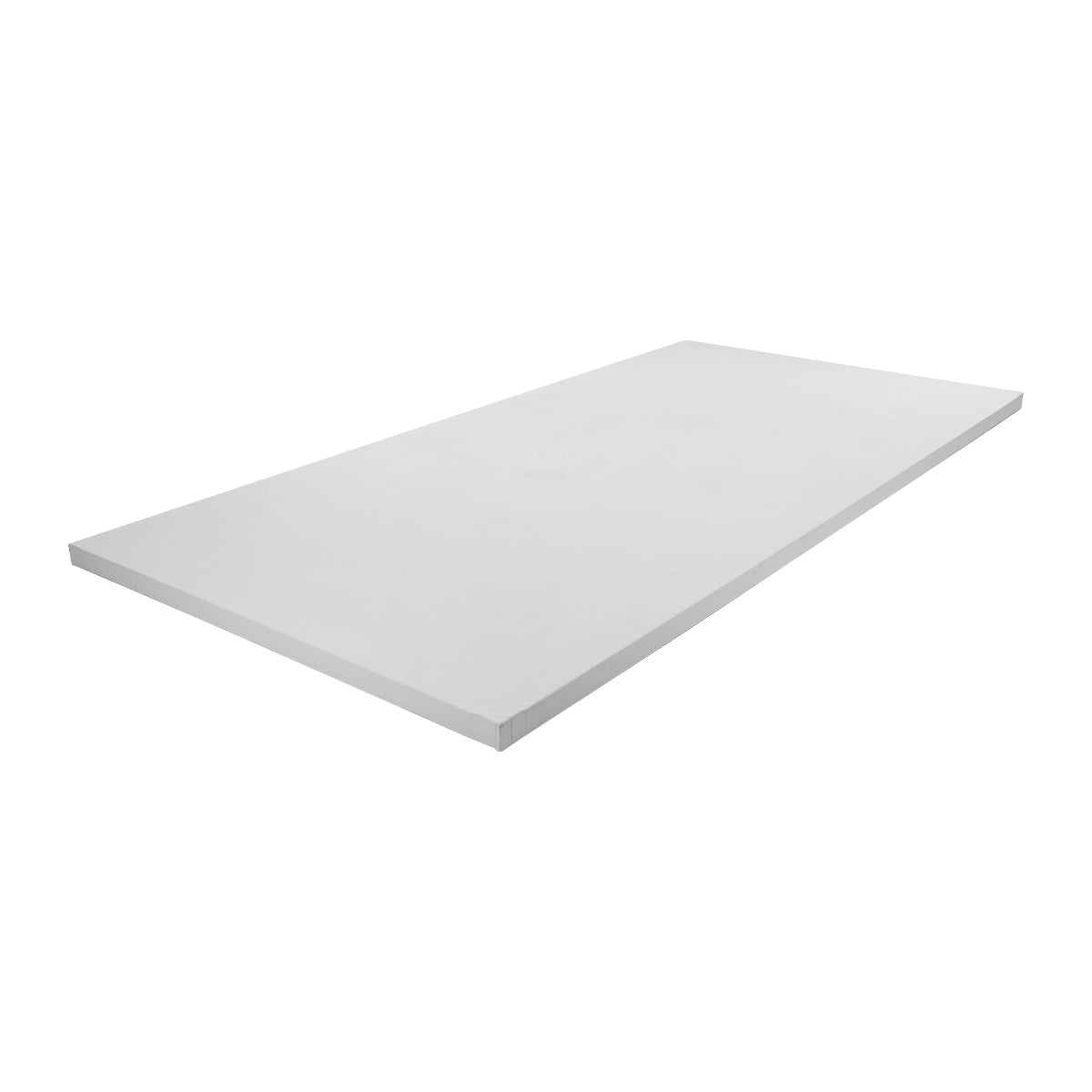 Non-Slip Smooth Tile Mat 1m x 2m (3.3ft x 6.6ft) - Waterproof Bathroom Rug with Strong Grip - Perfect for Shower, Bathtub, Poolside & Spa Areas