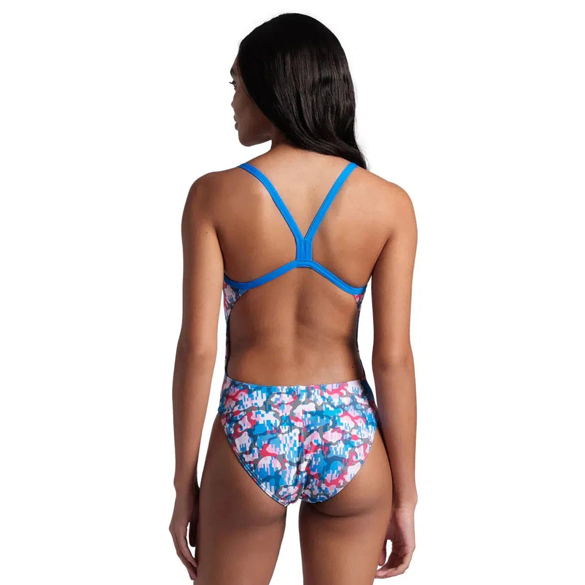 Arena Multi Camo Swimsuit for Women - High Performance Competition & Training Swimwear - Perfect for Pool, Beach, and Water Sports Activities