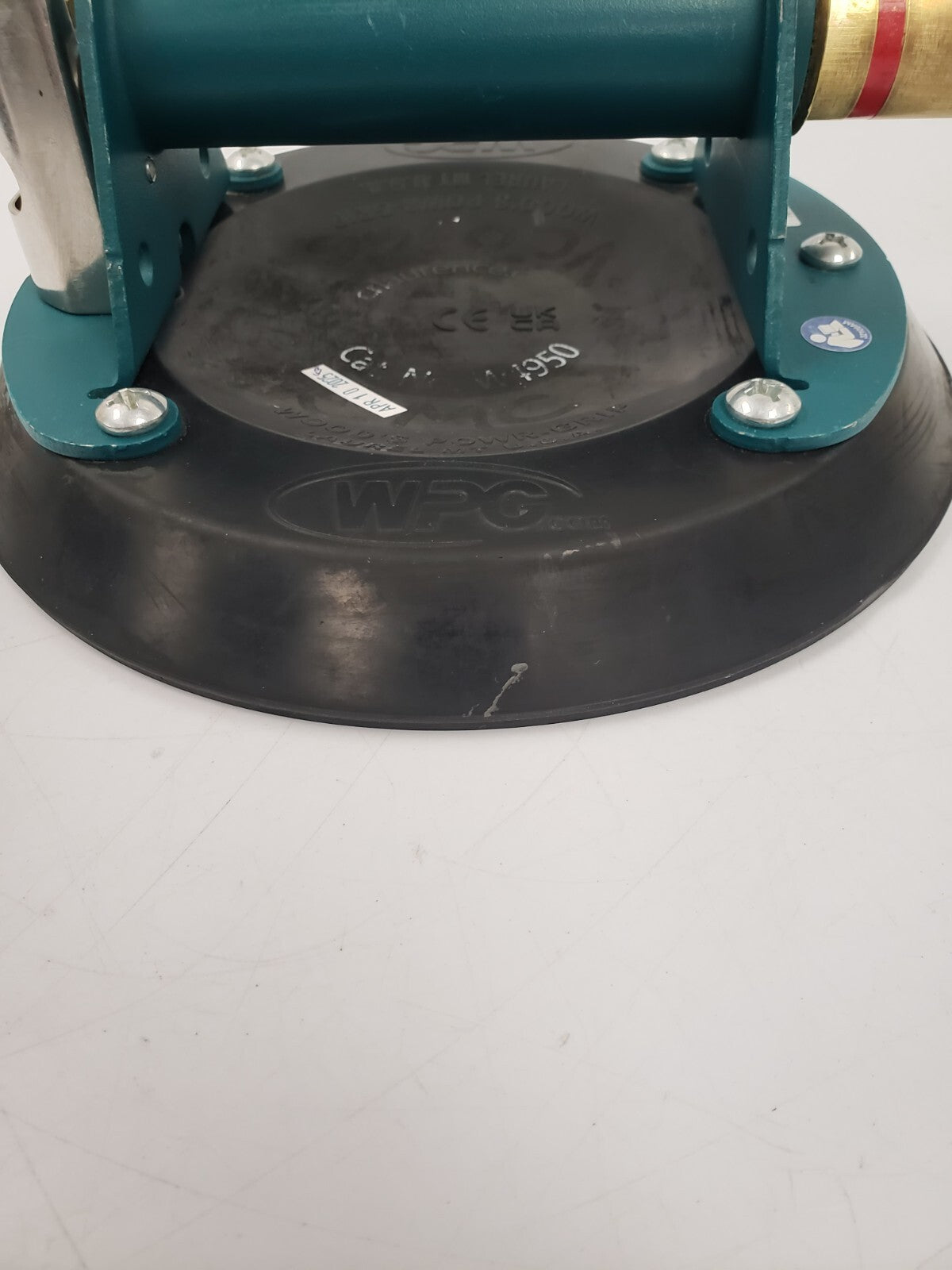 WPG N4950 Flat Vacuum Cup Suction Pad - 8 Pack for Industrial Automation, Glass Handling, and CNC Machine Workholding