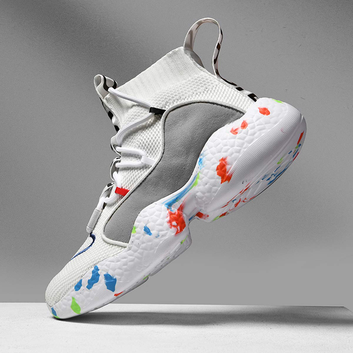 LIBINXIF Women's & Men's Breathable Non-Slip Sneakers - Lightweight Walking Shoes for Couples, Running & Training | Comfortable Sock-Style Design for Daily Wear, Gym & Outdoor Activities