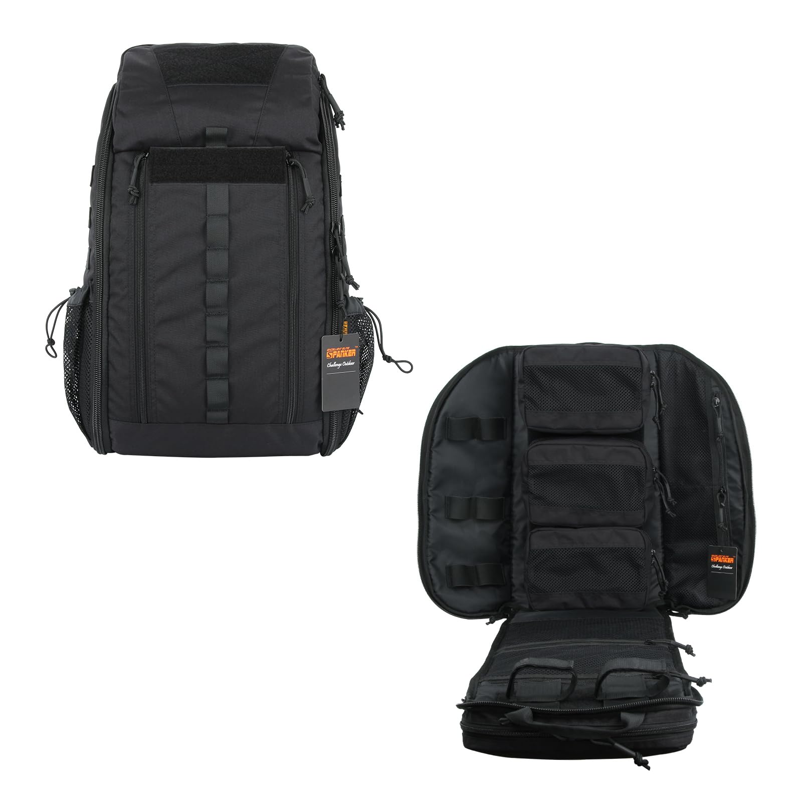 EXCELLENT ELITE SPANKER Tactical Medical Backpack - Waterproof Outdoor Camping Rucksack for First Aid, Survival Gear & Emergency Preparedness | Perfect for Hiking, EMS Responders & Wilderness Adventures