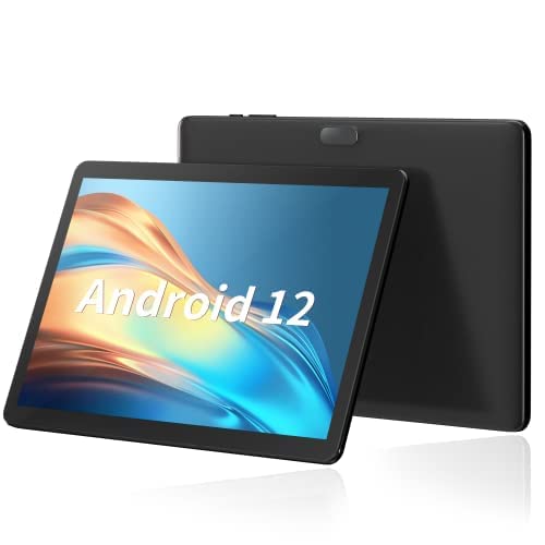 SGIN 10 Inch Kids Tablet - 2GB RAM 32GB Storage Android 12 with WiFi, Bluetooth, Dual Camera & Parental Control - Includes Protective Case - Educational Learning & Games Tablet for Children (Blue) - Perfect for Homeschooling, Travel Entertainment & Early Childhood Development