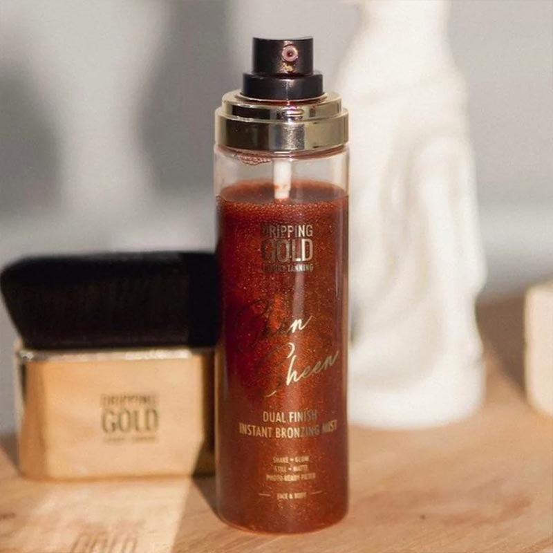 Dripping Gold Skin Sheen - Hydrating Body Oil with 24K Gold for Glowing Skin | Perfect for Night Out, Special Occasions & Self-Care Routine