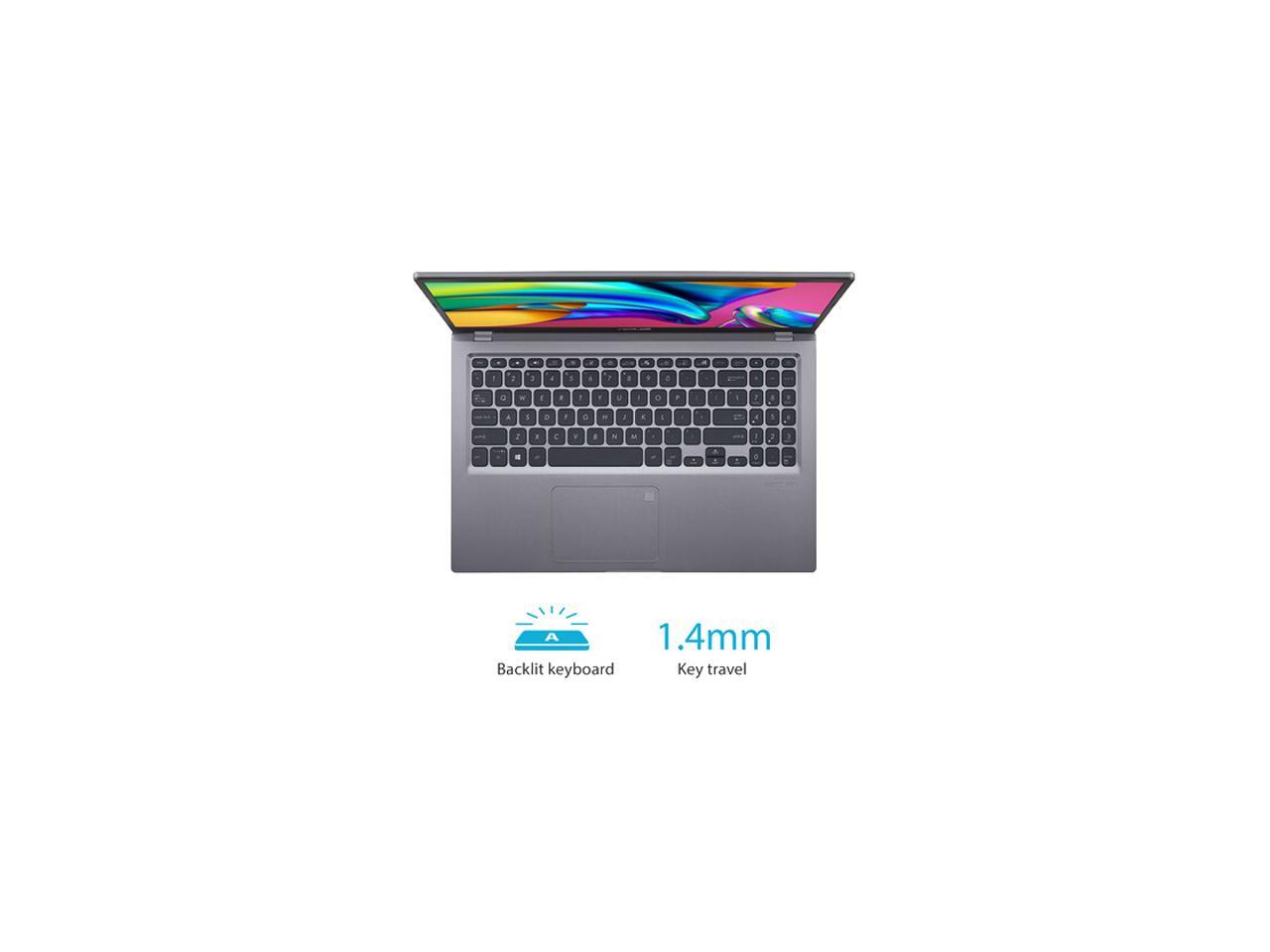 ASUS VivoBook 15 Laptop - Intel Core i7-1165G7, 8GB RAM, 512GB SSD, Iris Xe Graphics, 15.6
