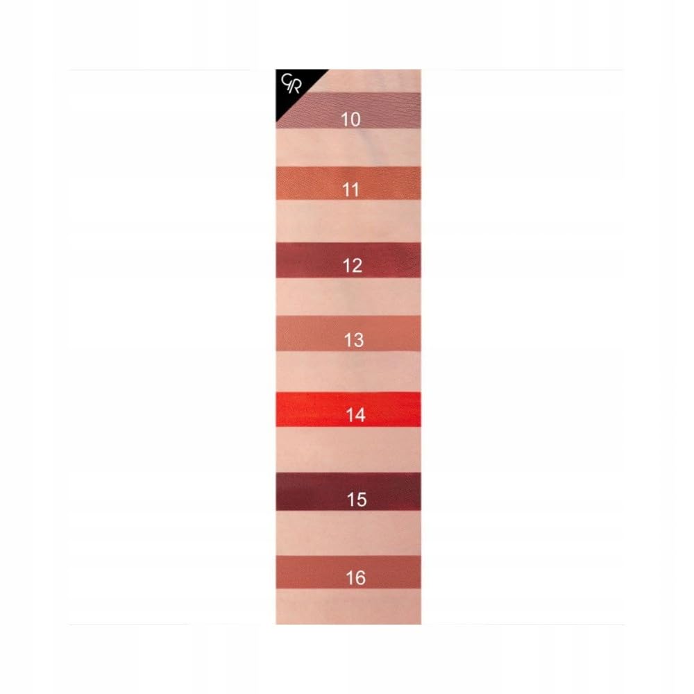 Golden Rose Matte Liquid Lipstick - Long Lasting, Vegan & Cruelty-Free Lip Color (Shade 03) | Perfect for Everyday Wear, Parties & Special Occasions
