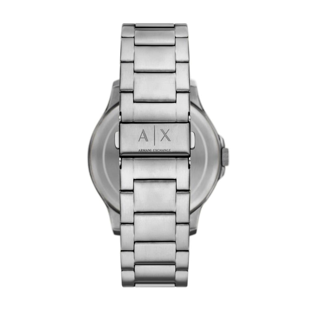 A|X Armani Exchange Men's Chronograph Watch - Leather, Stainless Steel or Silicone Band Options | Stylish Accessory for Business, Casual & Formal Occasions