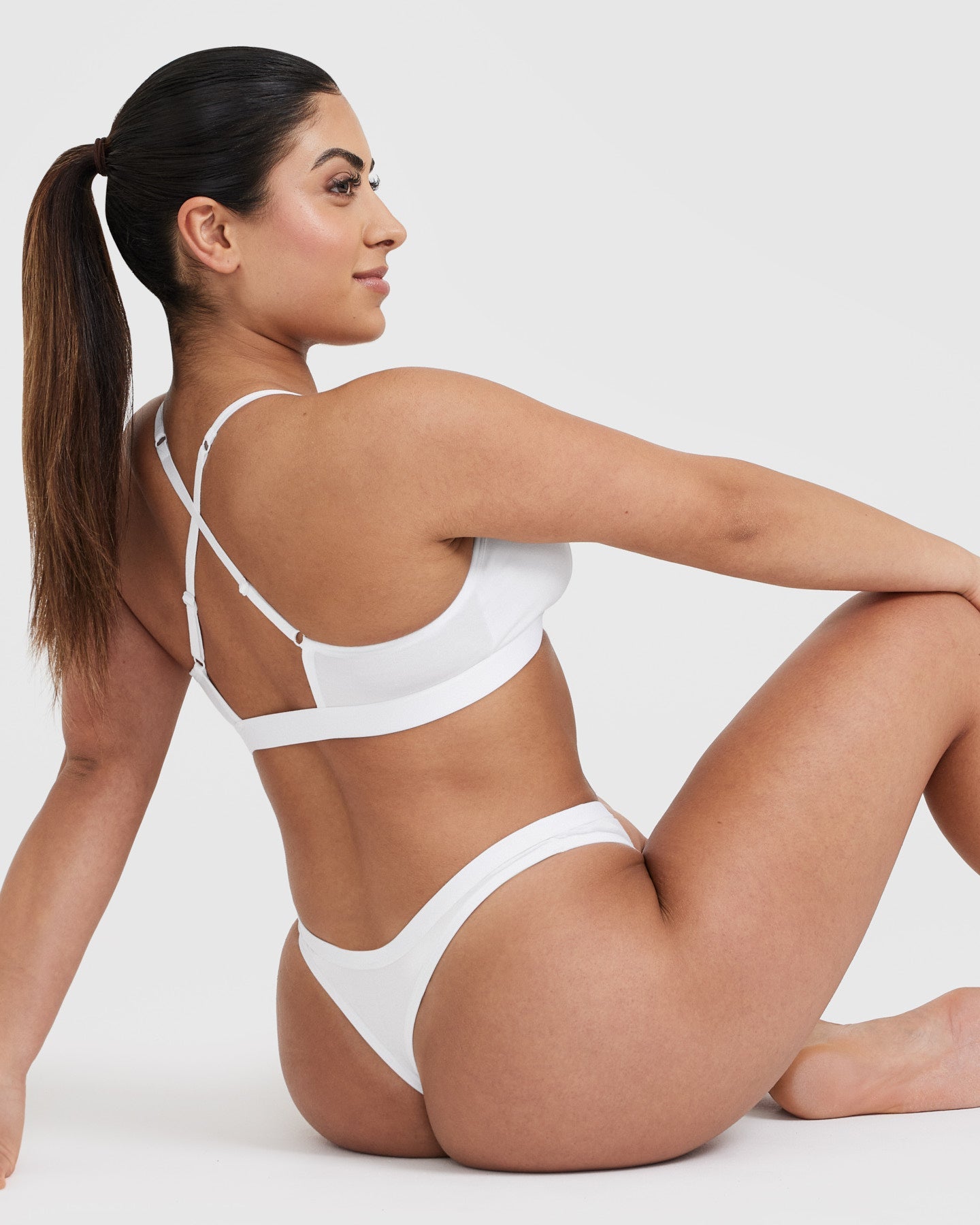 Soft Classic Thong Underwear for Women | Comfortable Cotton Panties | White | Perfect for Everyday Wear & Lounge