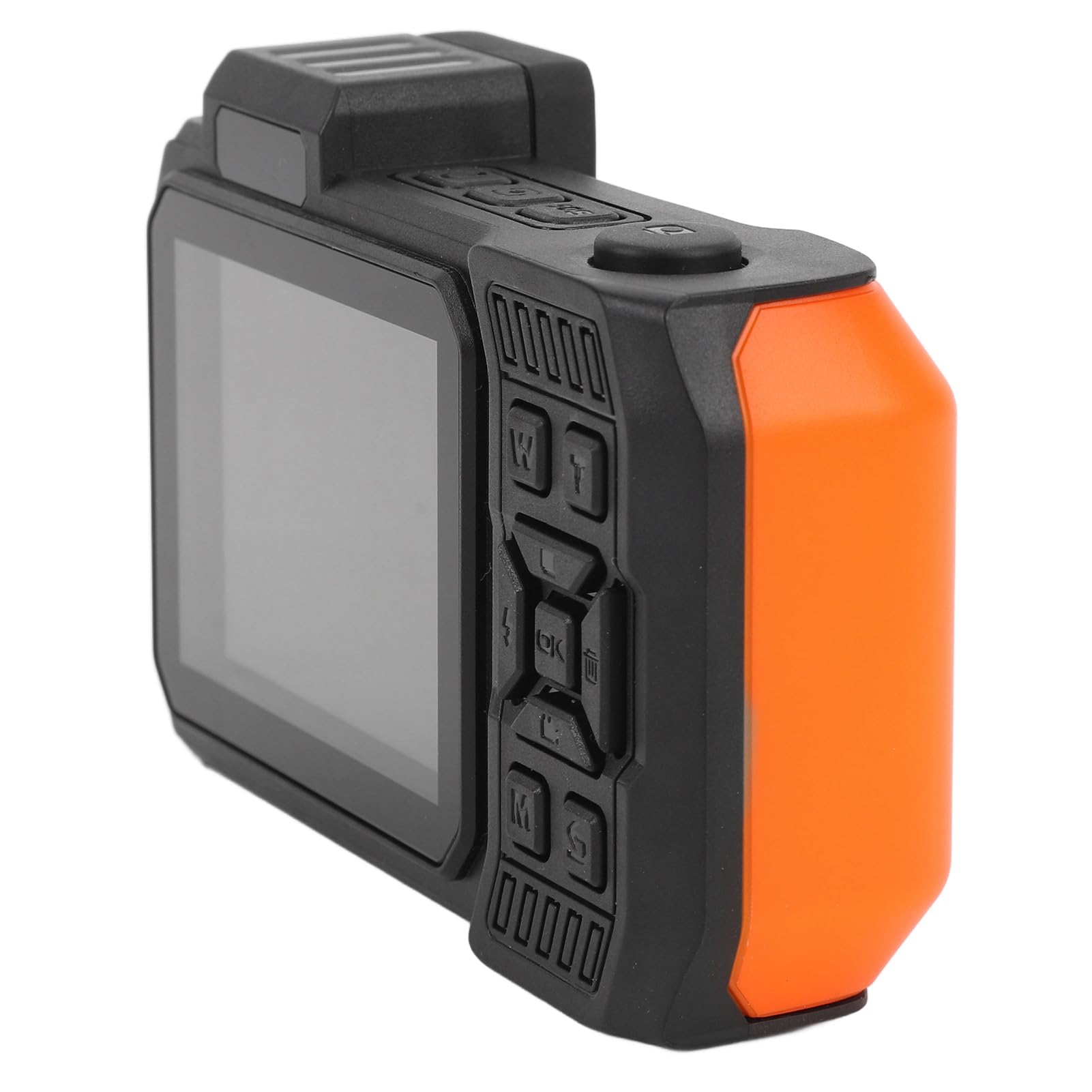 4K 65MP Dual Screen Underwater Digital Camera with 10x Digital Zoom - Waterproof Snorkeling Camera for Travel & Sports (Orange) | Perfect for Scuba Diving, Beach Vacations & Outdoor Adventures