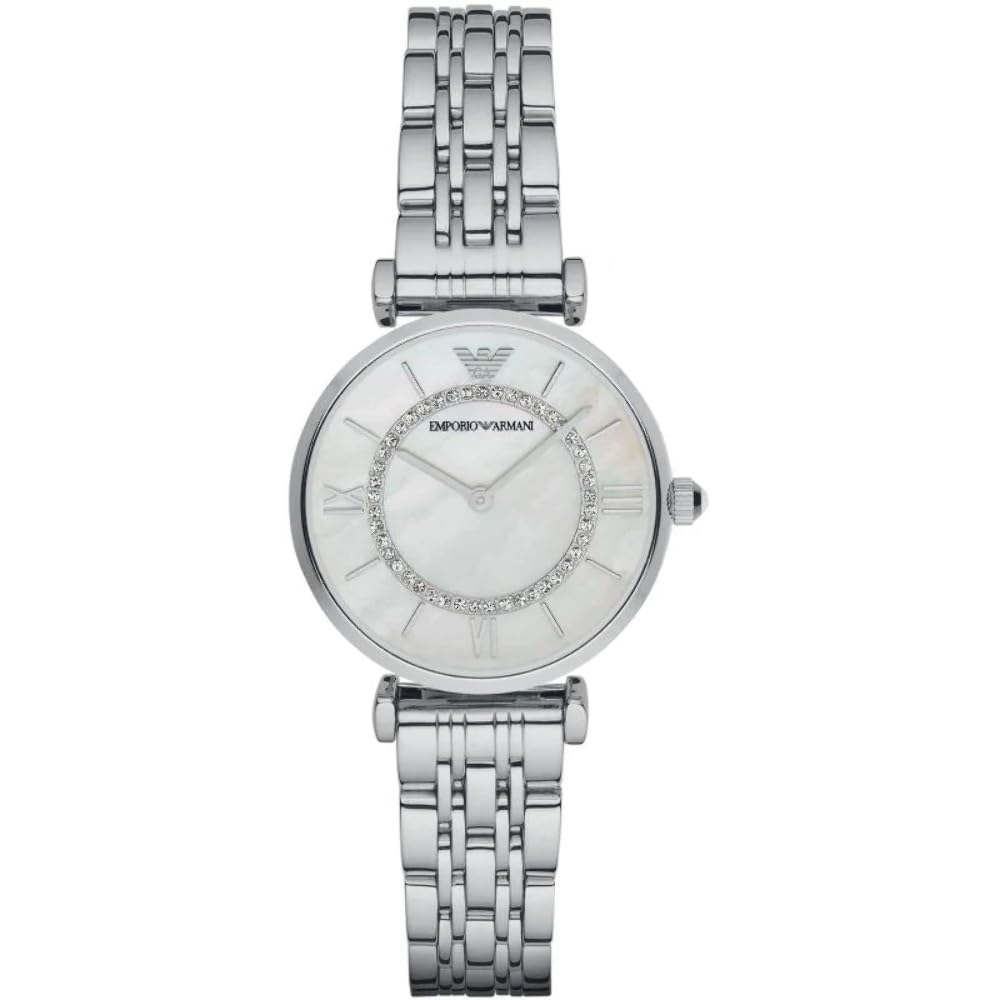 Emporio Armani Women's Fashion Dress Watch - Stainless Steel Band & Elegant Design | Perfect for Office, Party & Special Occasions