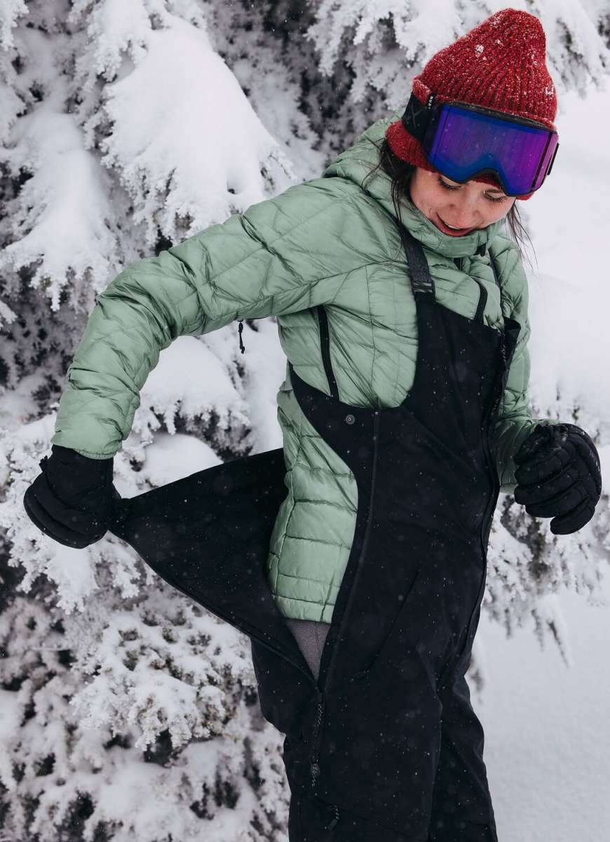 Burton Women's AK Gore-Tex Kimmy Bib Snow Pants 2023 - Waterproof & Insulated Ski Bibs for Women - Perfect for Snowboarding, Skiing & Winter Outdoor Adventures