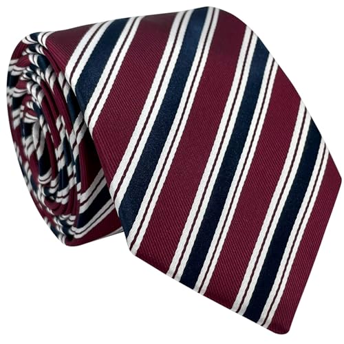 Maroon Red and Navy Blue