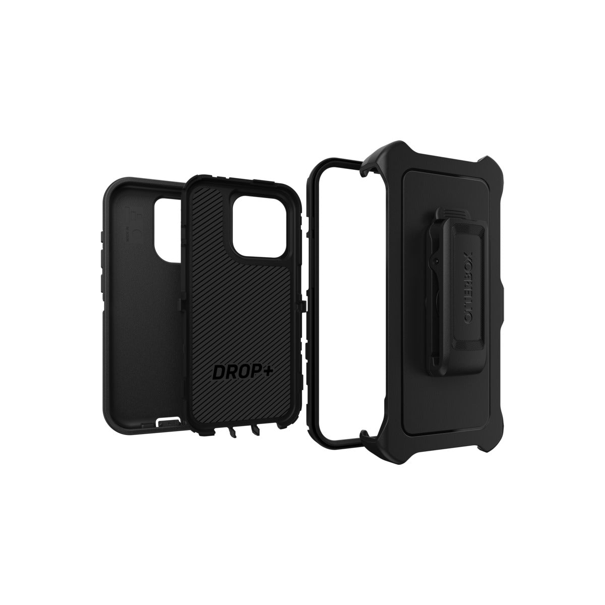 Otterbox Defender Series Rugged Protective Case for iPhone 15 Pro - Shockproof, Drop-Proof & Screen Protection - Perfect for Outdoor, Construction & Active Lifestyle Use