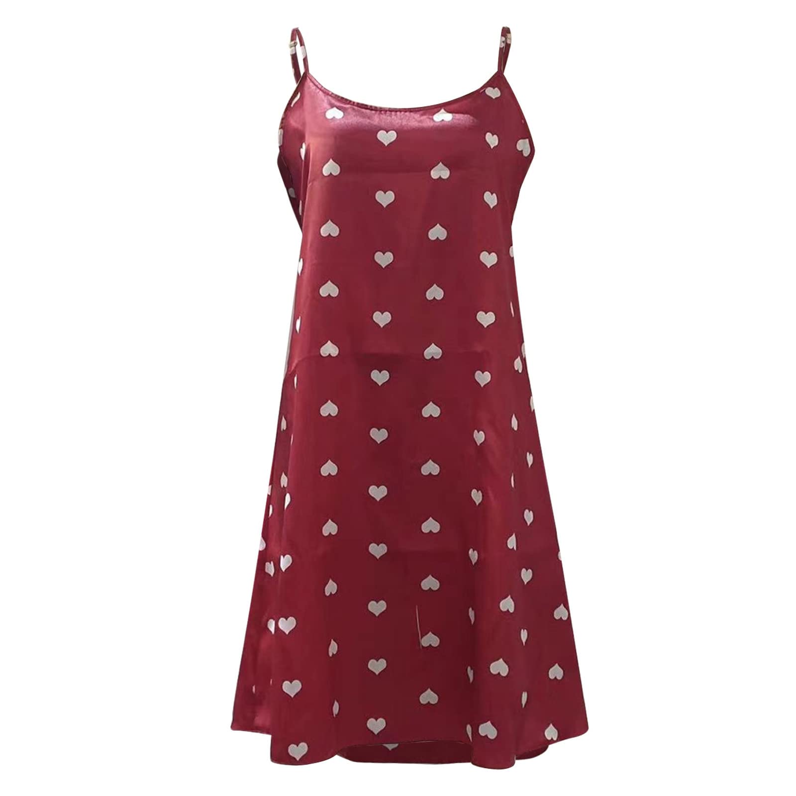 Sexy Satin Lingerie for Women - Elegant Chemise Nightgown, Babydoll & Teddy Sleepwear Set for Romantic Nights, Boudoir Photography and Special Occasions