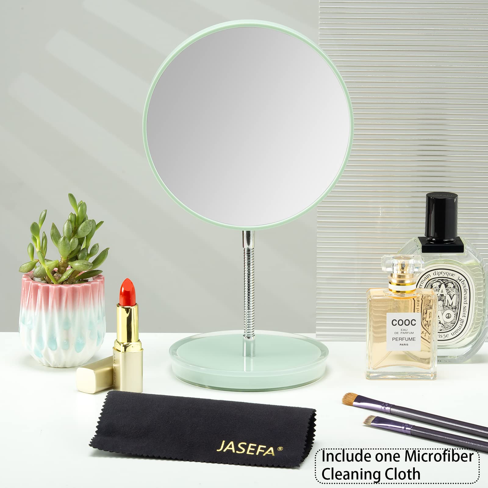 Magnifying Makeup Mirror with Stand - 6