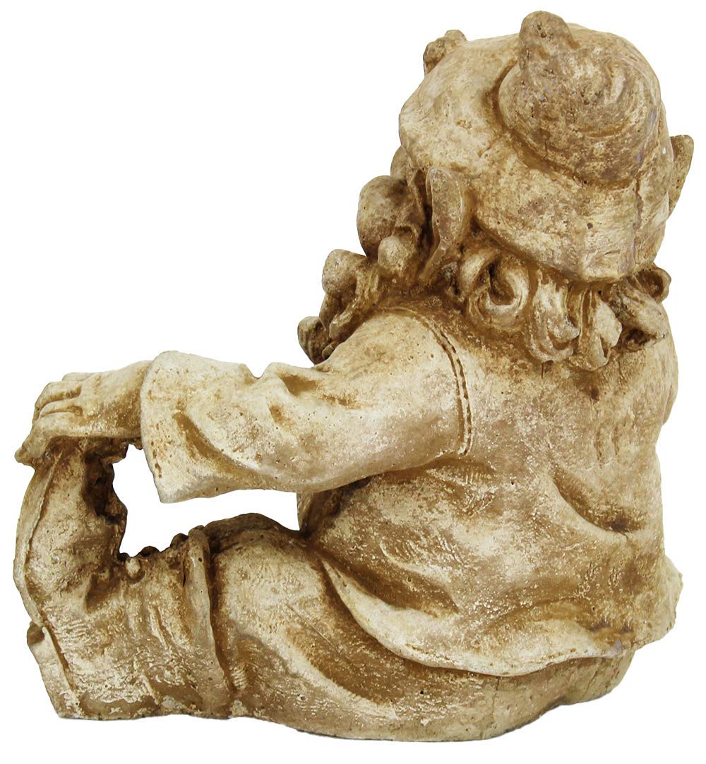 Decorative Cement Gnome Statues for Home & Garden - Outdoor Yard Art Sculptures for Lawn, Patio & Landscape Decor