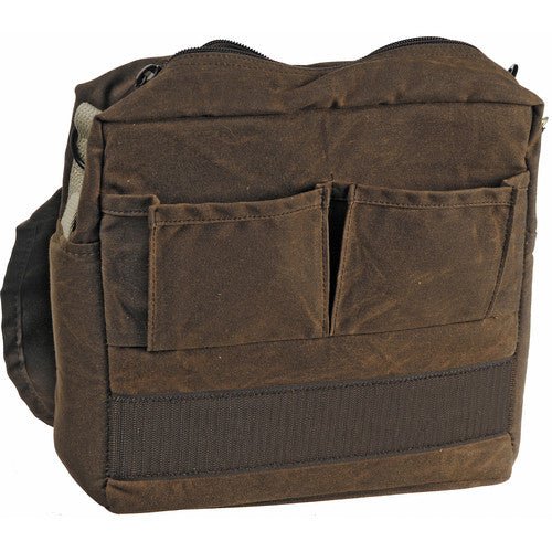 Domke F-5XZ RuggedWear Shoulder Camera Bag - Durable Brown Canvas for DSLR & Mirrorless Cameras - Perfect for Outdoor Photography & Travel Adventures