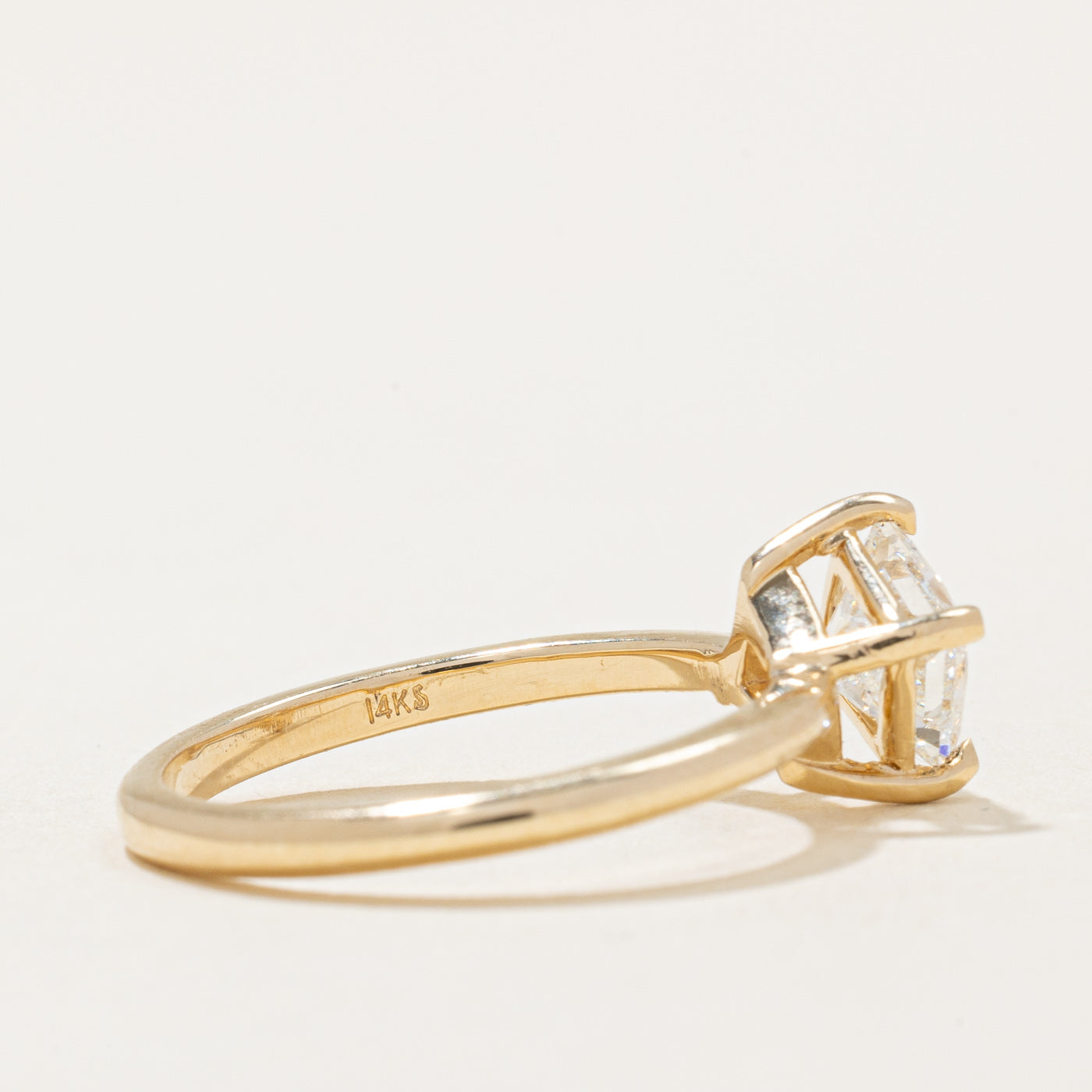 1.04ct Princess Cut Diamond Engagement Ring for Women - Size 6.5 | 100 Ways' Premium Wedding Jewelry | Perfect for Proposals, Anniversaries & Special Occasions
