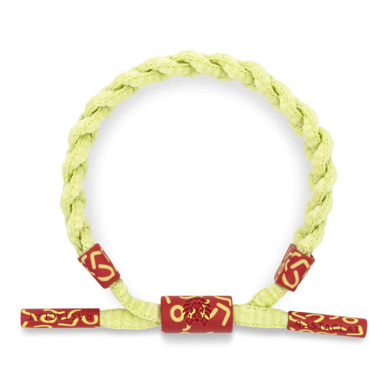 Rastaclat Palisades Status S/M Light Green Wristband - Stylish Unisex Bracelet for Men & Women - Perfect for Casual Wear, Sports & Outdoor Activities