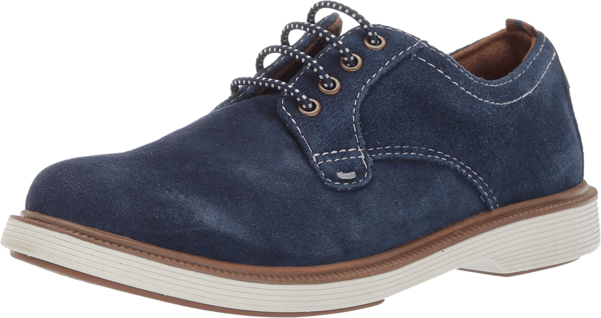 Florsheim Boys Supacush Plain Toe Oxford Dress Shoes - Comfortable & Stylish for Little Kids & Big Kids - Perfect for School, Weddings & Formal Occasions