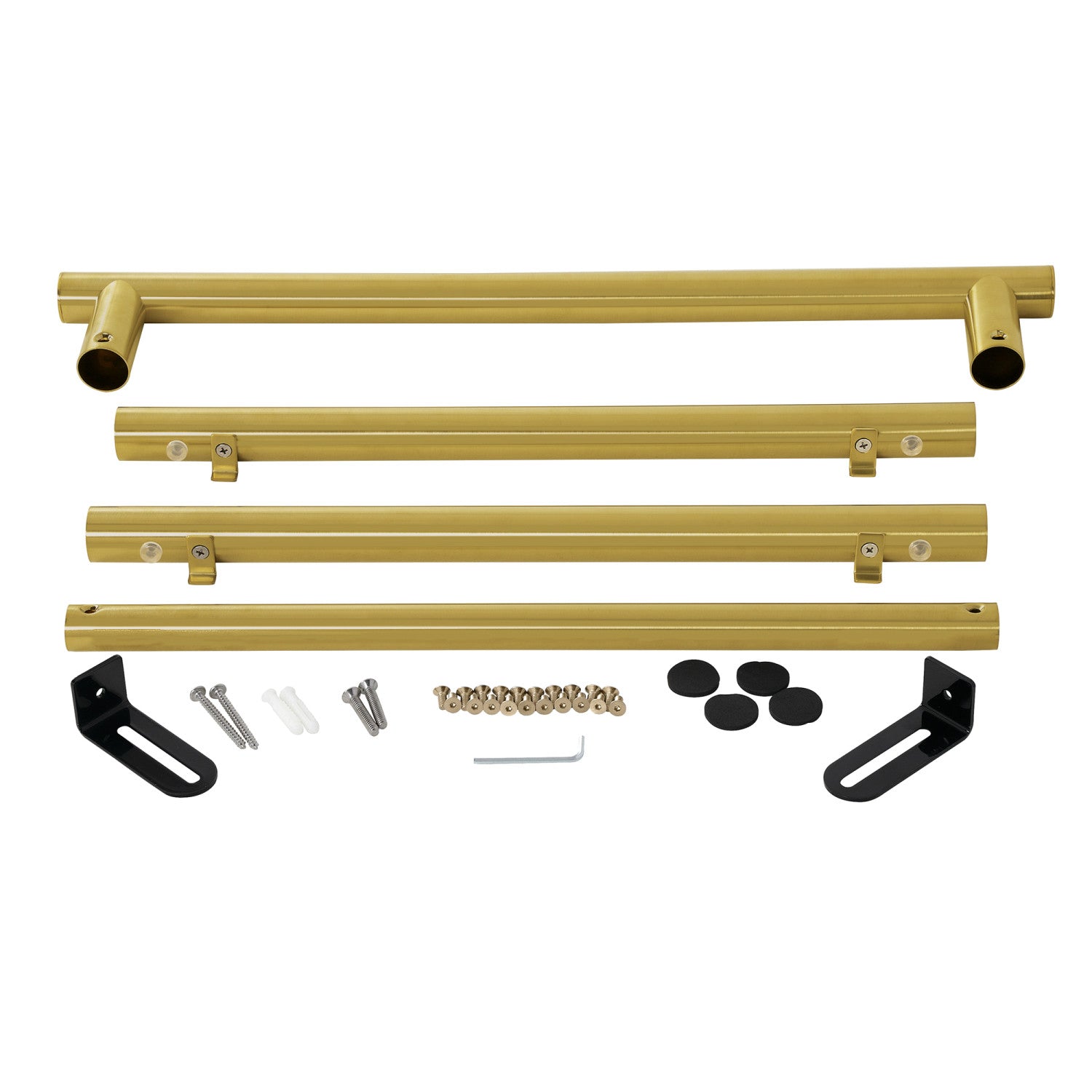 Fauceture Console Sink Leg Support - Heavy Duty Bathroom Vanity Support Bracket for Farmhouse & Modern Sinks - Perfect for Home Renovation, Bathroom Remodeling, and DIY Installation