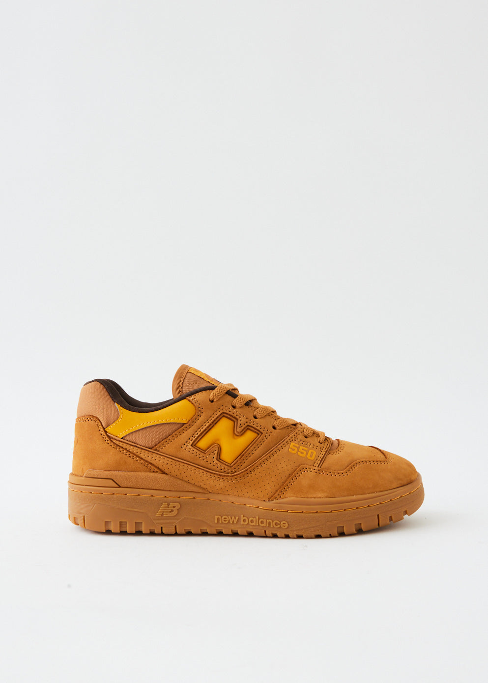 Authentic 550 'Wheat' Sneakers - Classic High-Top Basketball Shoes for Men & Women | Perfect for Streetwear, Casual Outfits & Retro Fashion Styles