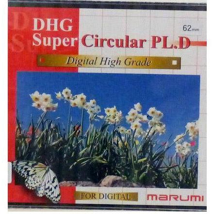 Marumi DHG Super Circular PL Filter 62mm - High-Quality Polarizing Lens Filter for DSLR & Mirrorless Cameras - Perfect for Landscape, Travel & Outdoor Photography