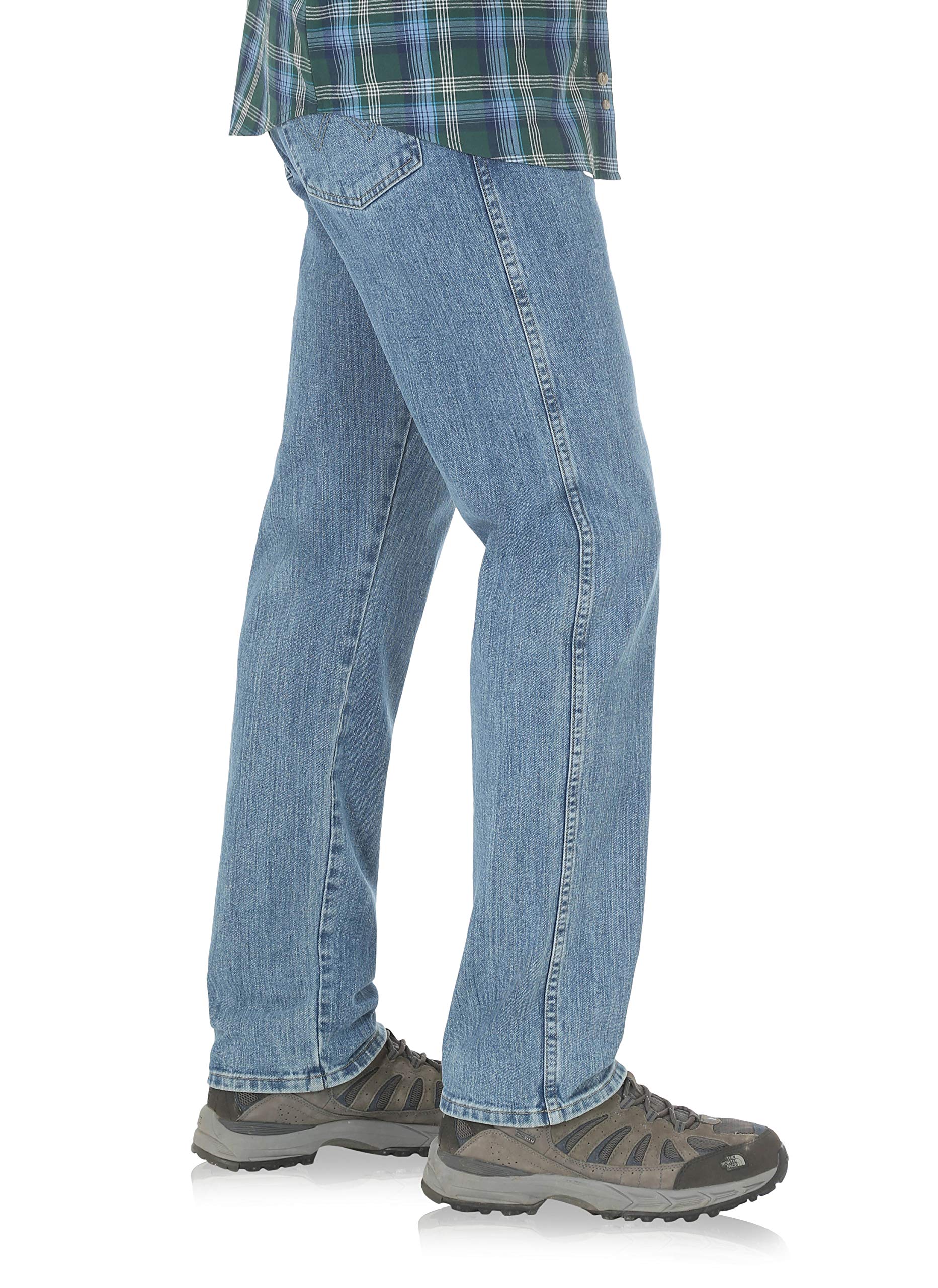 Wrangler Men's Rugged Wear Performance Series Jean - Durable Stretch Denim Pants for Work, Outdoor & Casual Wear | Comfort Fit for Hiking, Construction & Everyday Use