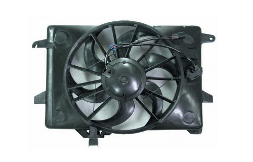 Dual Function Replacement Cooling Fan Assembly with Single Fan - Compatible with Various Electronics for Home & Office Use