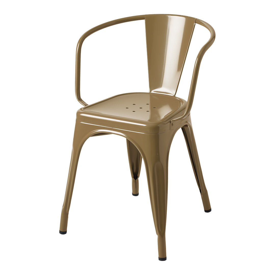 A56 Modern Stackable Armchair - Lightweight, Durable & Space-Saving - Perfect for Small Apartments, Offices & Outdoor Use