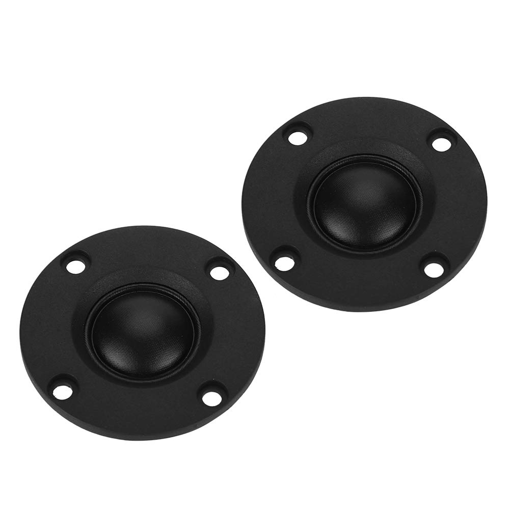 SUNGOOYUE HiFi Speaker - 2Pcs 30W 6Ω Silk Dome Tweeter with Magnet for Crystal Clear Highs | Perfect for Home Audio, Car Stereo & Studio Monitor Systems