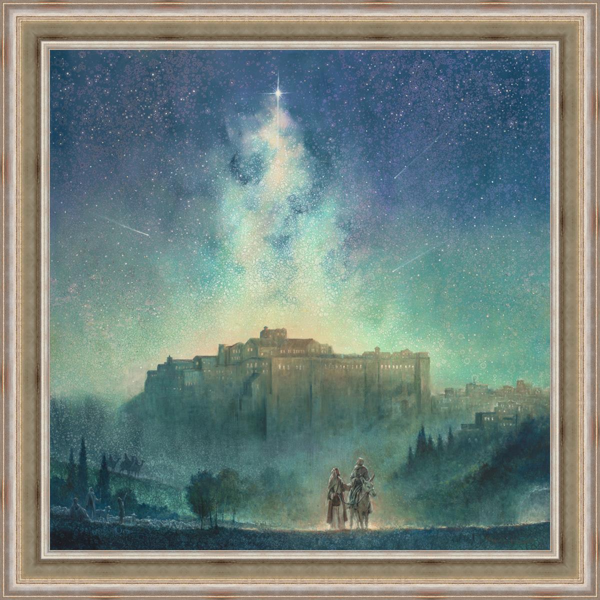 O Night Divine Large Wall Art - Elegant Religious Home Decor for Living Room, Bedroom & Church | Perfect Christmas Gift & Holiday Decoration