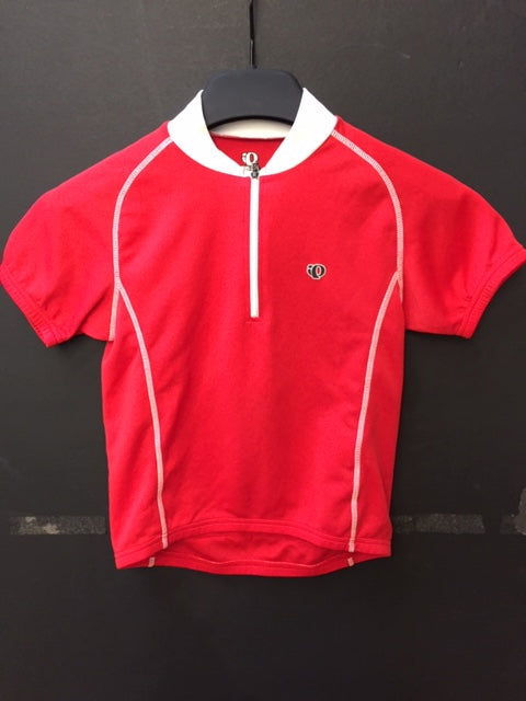 Pearl Izumi Kids Cycling Jersey - Breathable & Comfortable Bike Shirt for Boys & Girls - Perfect for Road Biking, Mountain Biking & Outdoor Sports