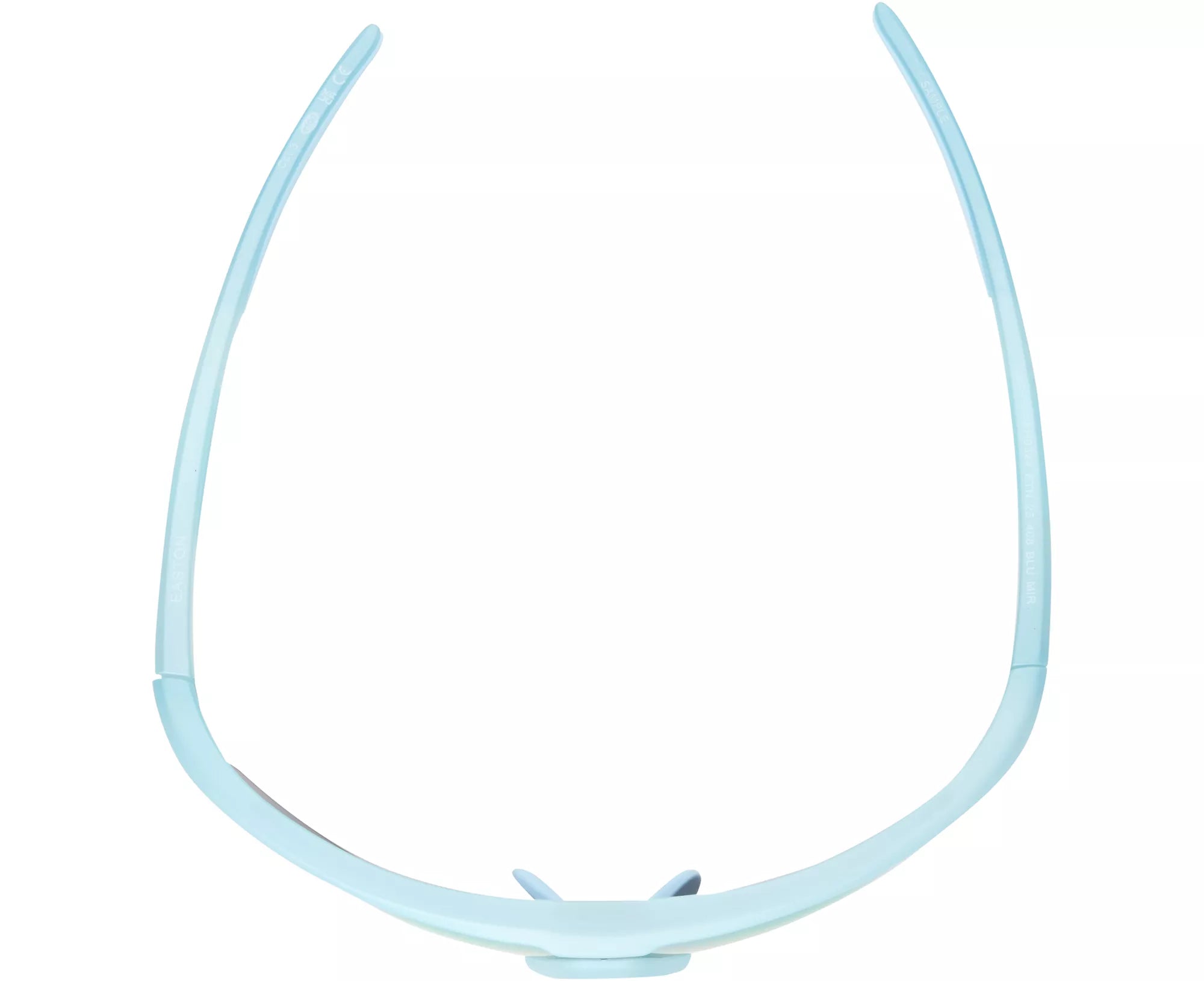 Easton 408 Half Rim Sport Shield Sunglasses for Men & Women - UV Protection, Lightweight & Durable for Running, Cycling, Fishing & Outdoor Activities