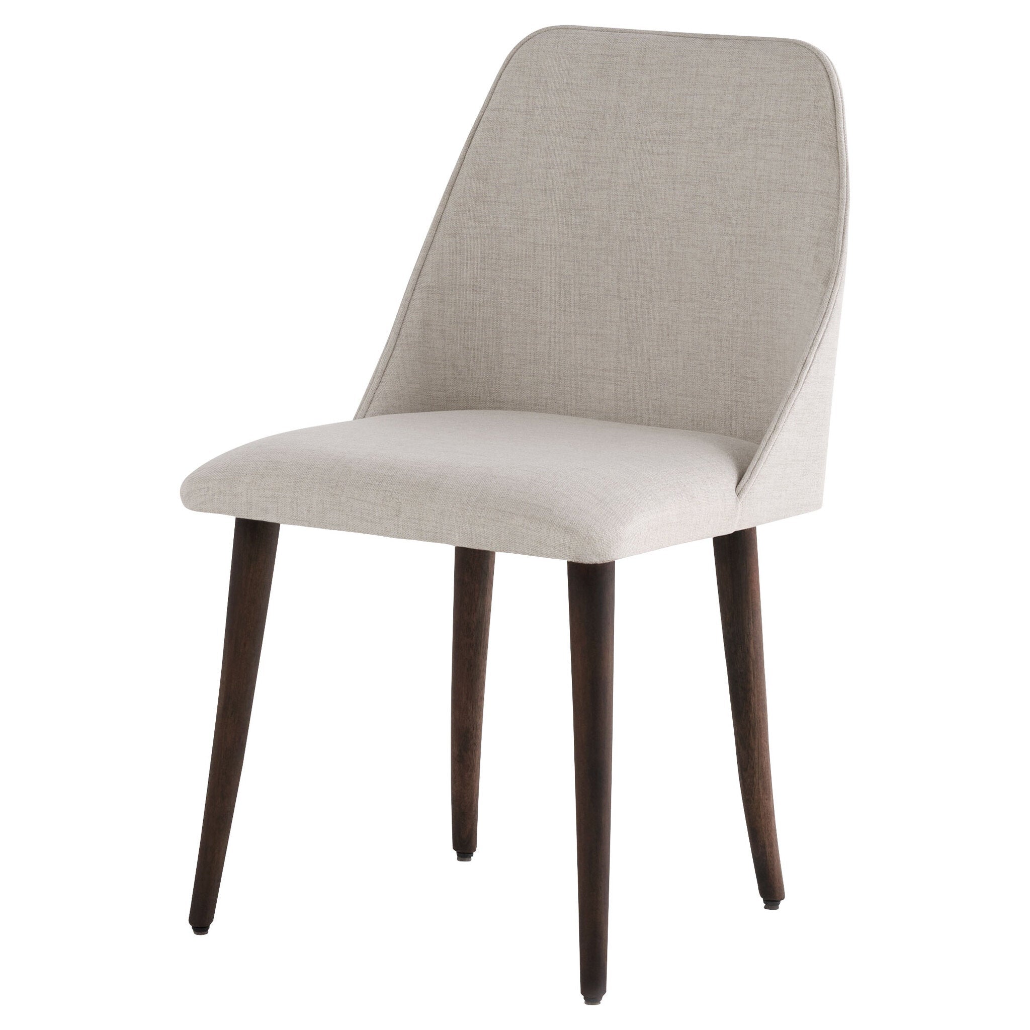 Cyan Design 11755 Edu Dining Chair - Dark Brown & Taupe Upholstered School Chair for Classrooms, Cafeterias & Home Study Areas