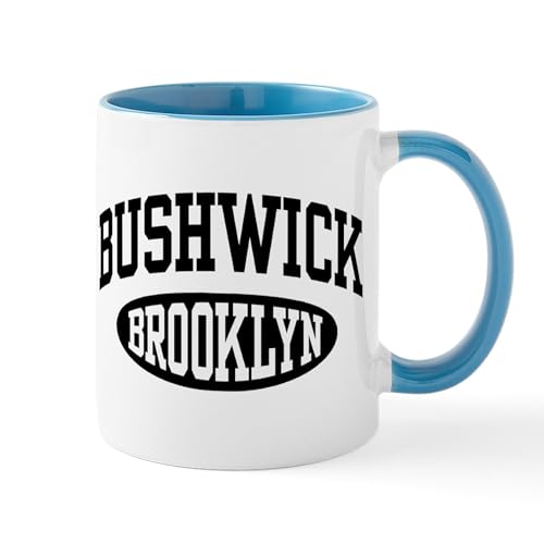 White/Blue Inside - Bushwick Brooklyn Mug